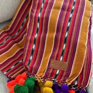 Nena & Co Artisan Sedona Tassel Throw Blanket